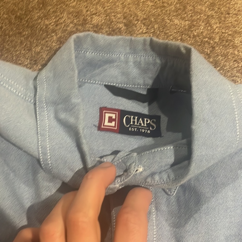 2 Chaps Button Down Size X-Large Classic Fit. - image 3